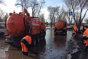 Откачка воды